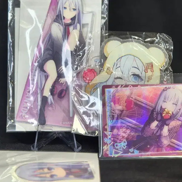 [BUNJANG] Project Sekai Yoiyasaki Kanade Acrylic Stand & Card / 프로젝트 세카이 요이사키 카나데 아크릴 스탠드 카드(처분가)