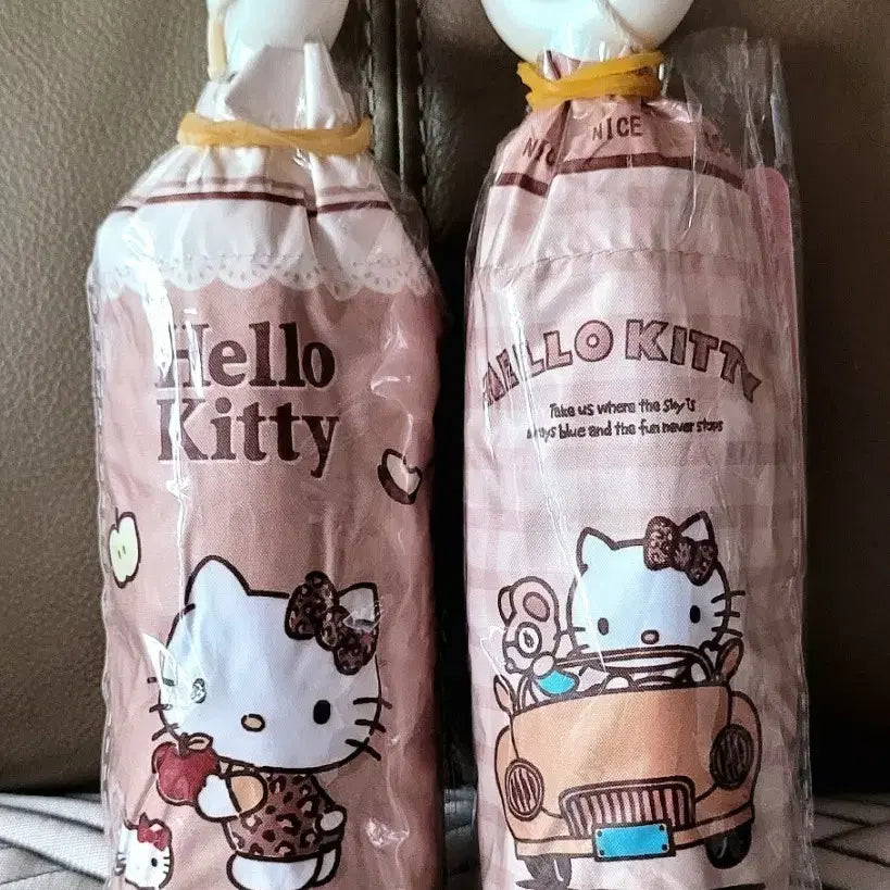 [BUNJANG] Sanrio Hello Kitty Foldable Umbrella/Parasol (Sealed) / 산리오 정품 헬로키티 접이식 양/우산 2종(미개봉새상품)