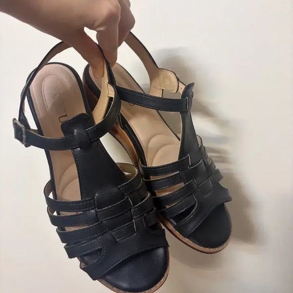 [BUNJANG] Women's Sandals Black 245 / 여성 샌들 245(배송비 포함)