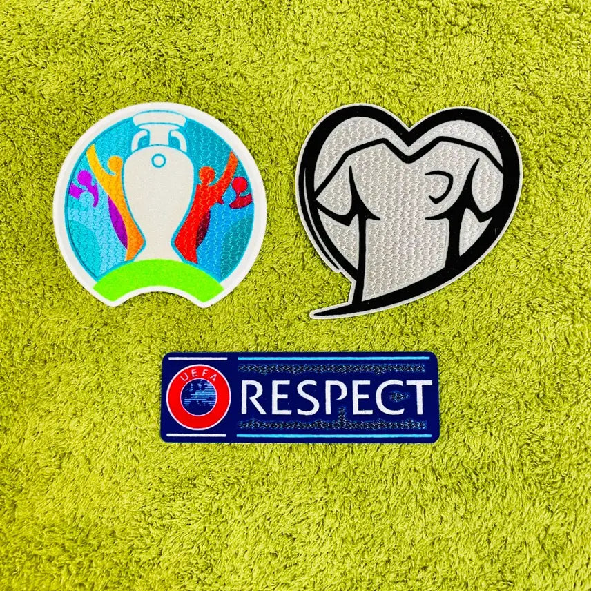 [BUNJANG] UEFA Euro 2020 Qualifiers Uniform Patch Set / UEFA 유로 2020 예선 유니폼 패치 SET 3EA 세트 EURO
