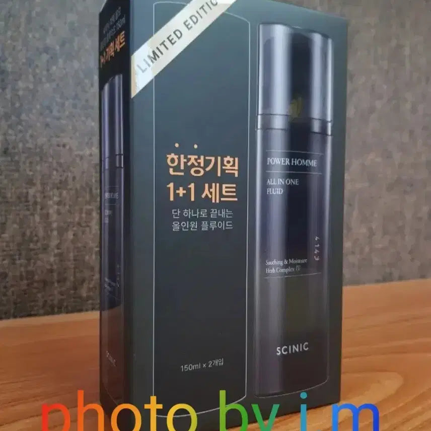 [BUNJANG] Sinnic Power Homme All-in-One 1+1 Set (Large Capacity) / 남성 화장품) 싸이닉 파워옴므 올인원 대용량 1+1 세트
