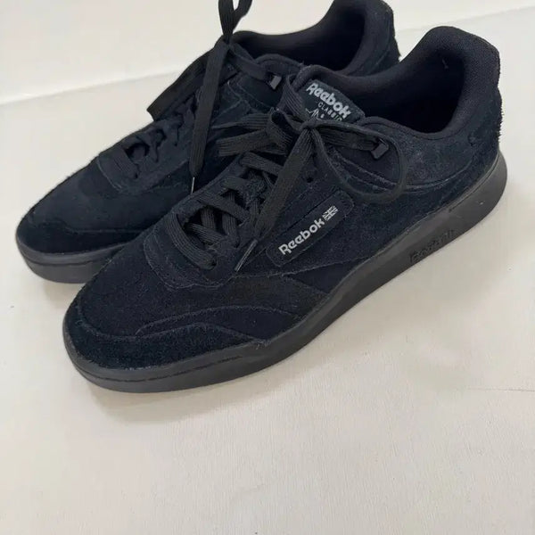 [BUNJANG] Reebok Club C Suede Black 280 Shoes / 클럽C 스웨이드 블랙 280