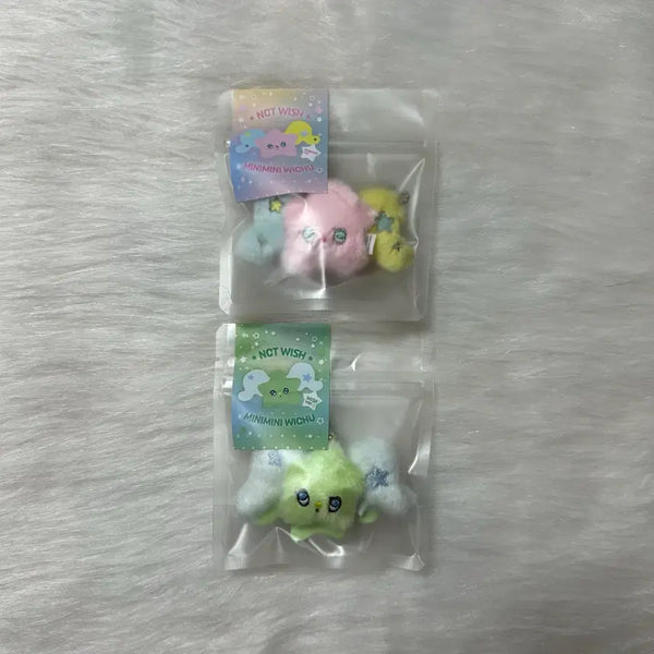[BUNJANG] NCT Wish Minimi Wichu Popchu Bundle Set Keychain (Sealed) / 미니미니 위츄 팝츄 미개봉 일괄 엔시티 위시 키링