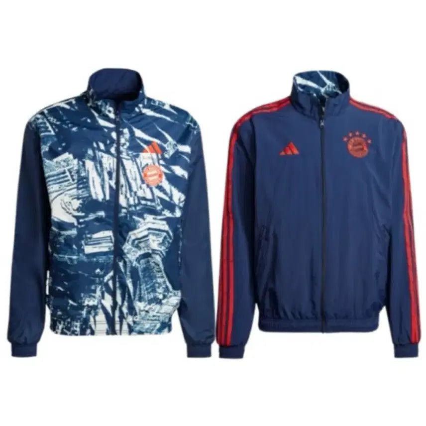 [BUNJANG] Bayern Munich Reversible Jacket / 바이에른 뮌헨 리버시블 자켓