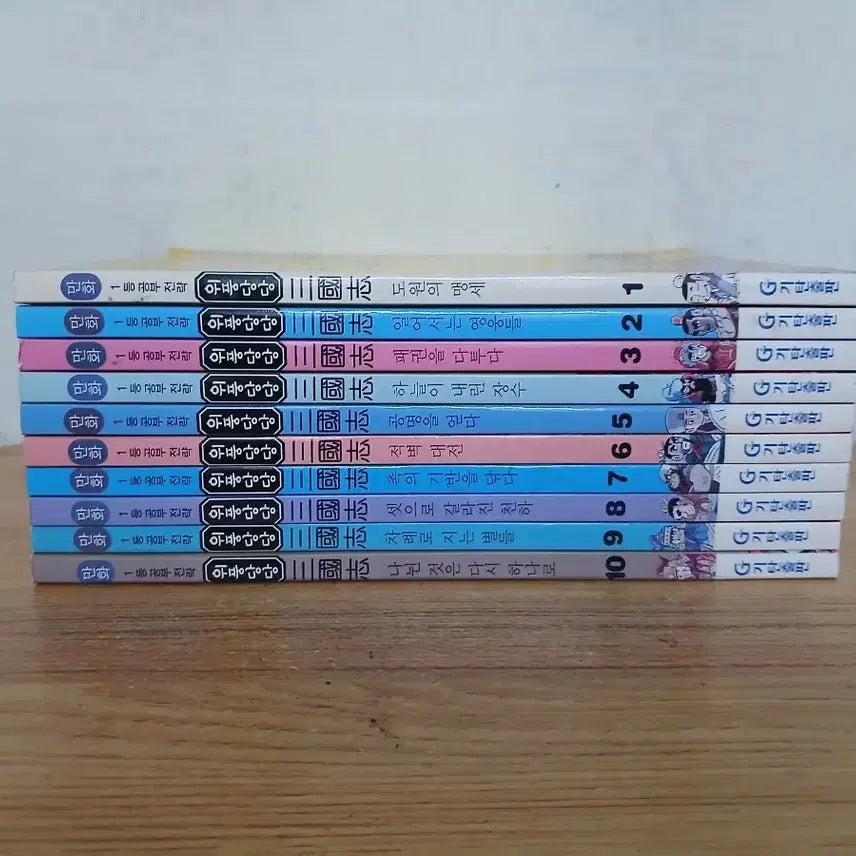 [BUNJANG] The Majestic Three Kingdoms Vol. 1-10 Complete Set / 위풍당당 삼국지 1~10권 전질