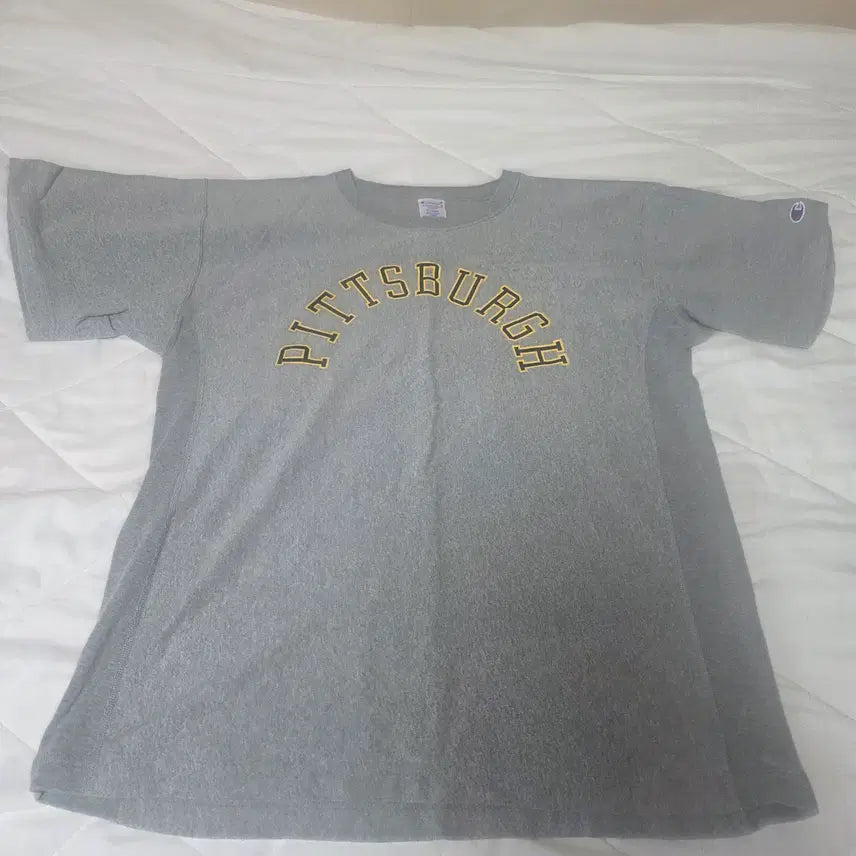[BUNJANG] Champion Reverse Weave Heavyweight T-Shirt Gray XL / 챔피언 리버스위브 헤비웨이트 반팔 그레이 XL