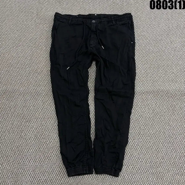 [BUNJANG] Zara Black Jogger Pants XL / 자라 블랙 조거 팬츠 XL