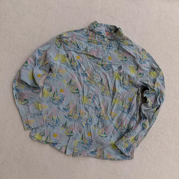 [BUNJANG] 12 Animals Observatory Kids Long Sleeve Shirt / 12 애니멀즈옵저버토리 키즈 긴팔 셔츠 0609T1