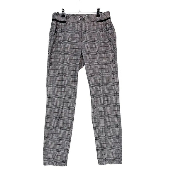 [BUNJANG] Munsingwear Women's Classic Tapered Fit Check Trousers 28 / 먼싱웨어 여성 클래식한 테이퍼드핏 바지 28 체크 25807