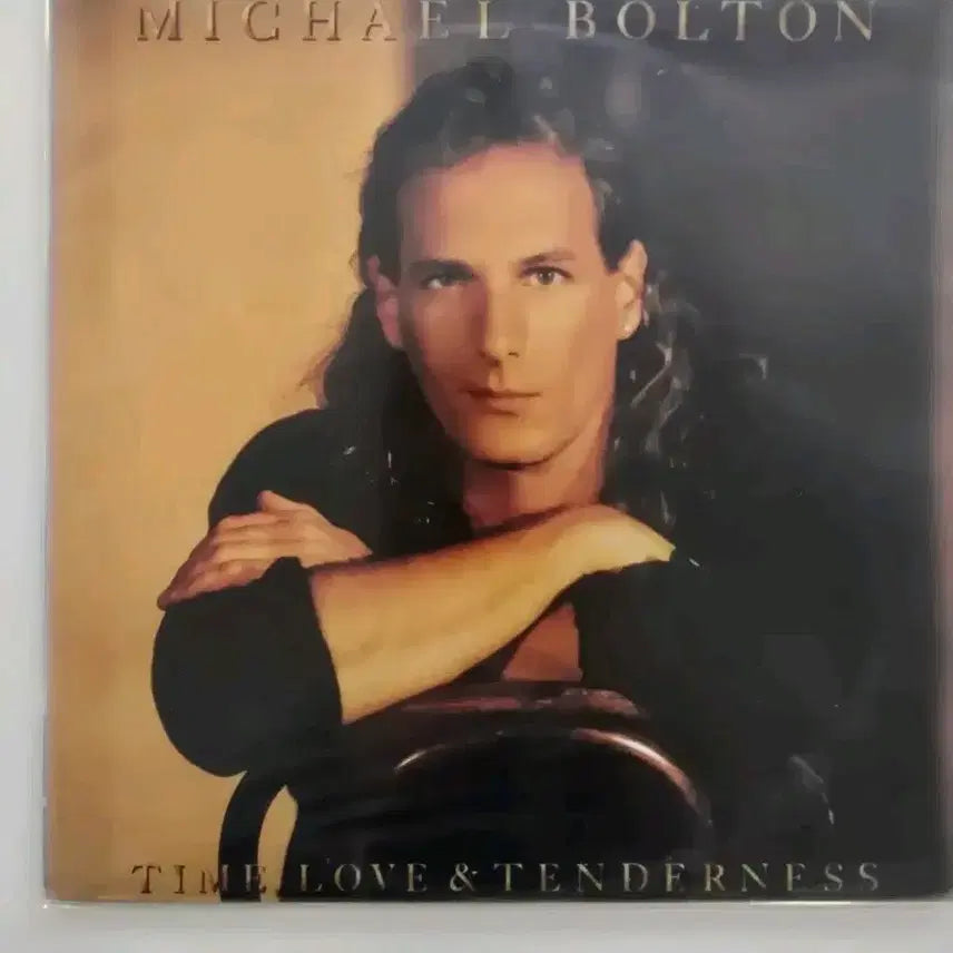 [BUNJANG] Michael Bolton Time, Love & Tenderness LP / 마이클 볼튼 LP/ Michael Bolton - Time, Love & Tenderness/가사집 있음/ NM