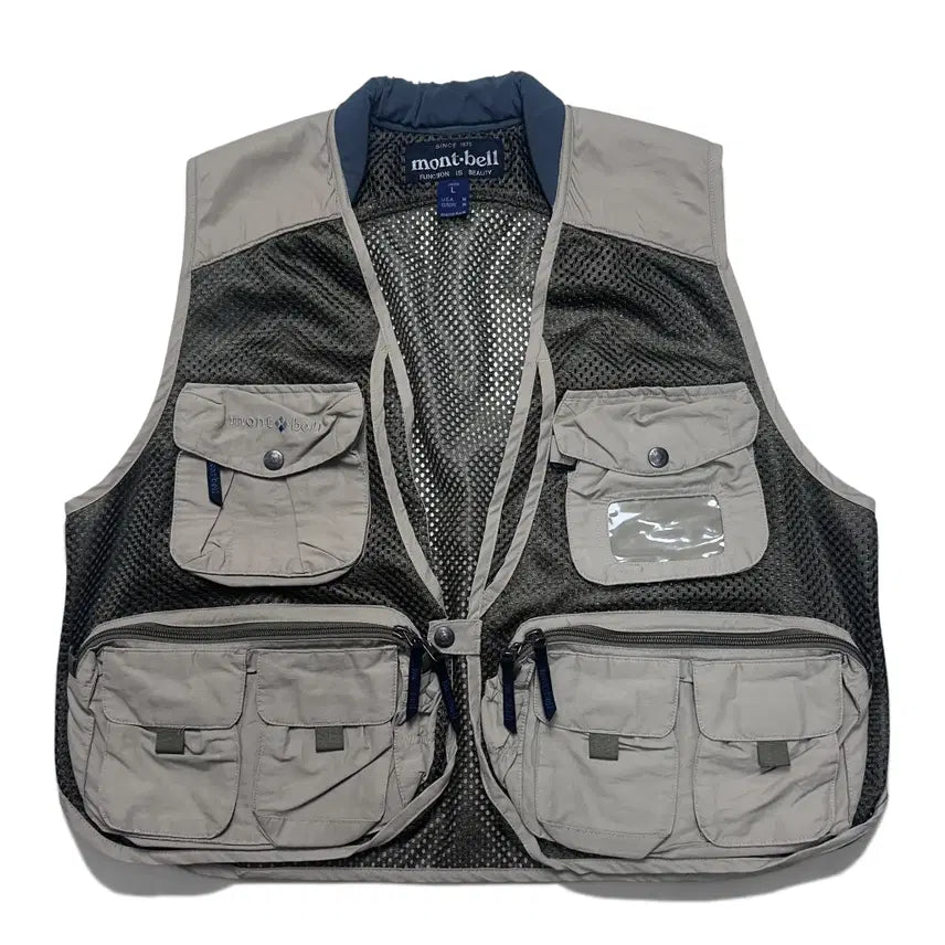 [BUNJANG] Vintage Montbell Utility Fishing Vest / 빈티지 몽벨 유틸리티 피싱 베스트