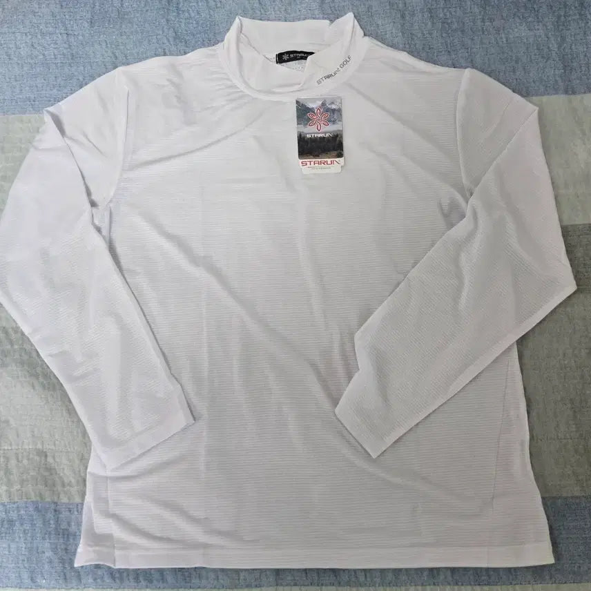 [BUNJANG] Starun Golf Long Sleeve T-Shirt White Size 105 / 스타런 골프 긴팔 티셔츠 화이트105