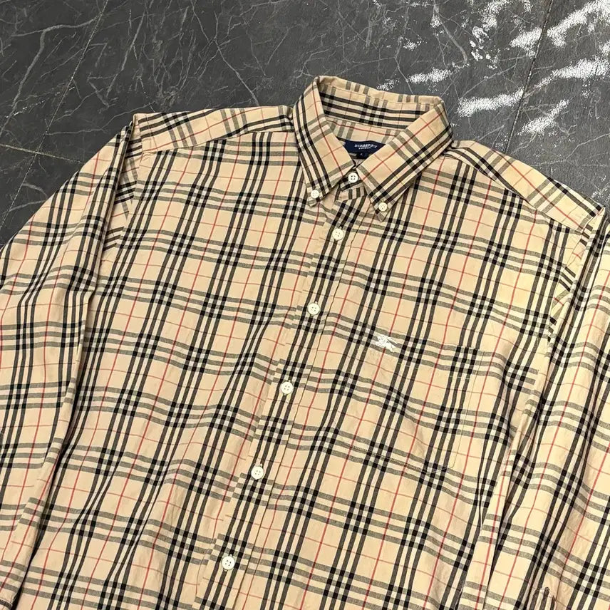 [BUNJANG] Burberry Classic Nova Check Shirt L / L 버버리 클래식 노바 체크 셔츠