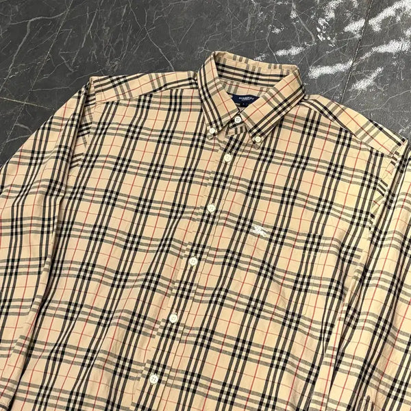 [BUNJANG] Burberry Classic Nova Check Shirt L / L 버버리 클래식 노바 체크 셔츠