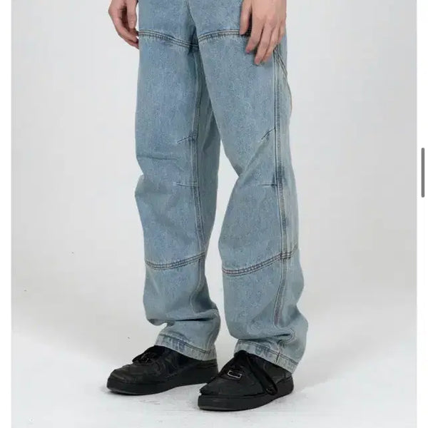 [BUNJANG] Plastic Product Denim Pants Light Wash / 플라스틱 프로덕트 데님 팬츠 연청 (급처)