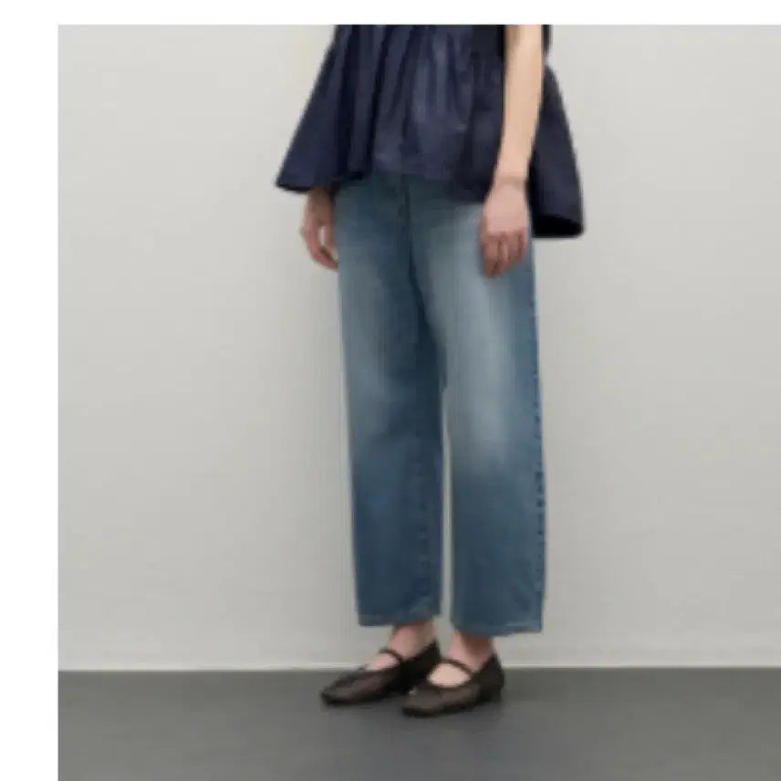 [BUNJANG] System Washed Balloon Denim Pants / 시스템 워시드 벌룬 데님 팬츠
