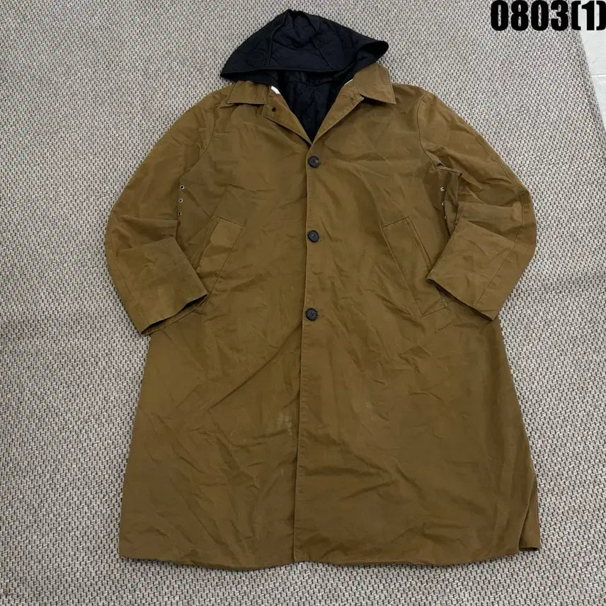 [BUNJANG] Long Jacket Brown XL / 롱자켓 브라운 XL