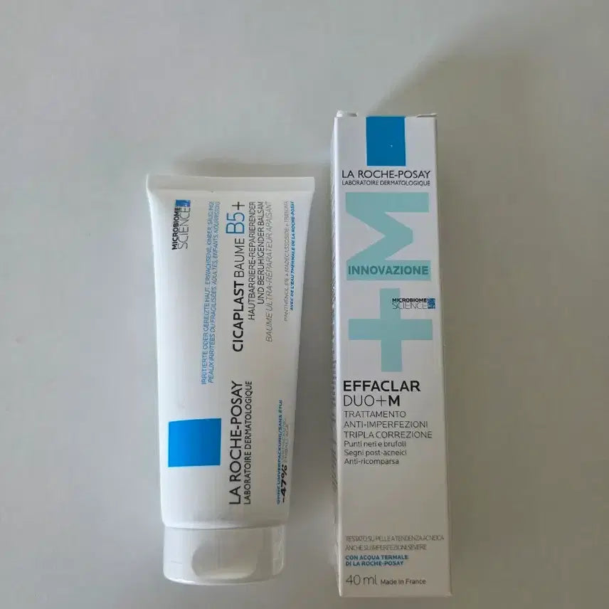 [BUNJANG] La Roche-Posay Cicaplast Balm B5+ & Effaclar Duo M Set / 라로슈포제 시카플라스트 밤 B5+ 에빠끌라 듀오 M