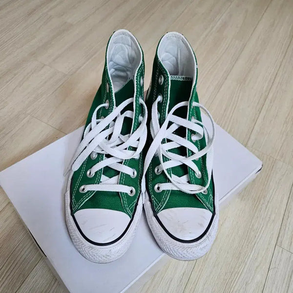 [BUNJANG] Converse Chuck Taylor All Star Amazon Green (235mm) / (실착1회) 컨버스 척테일러 올스타 아마존그린 235