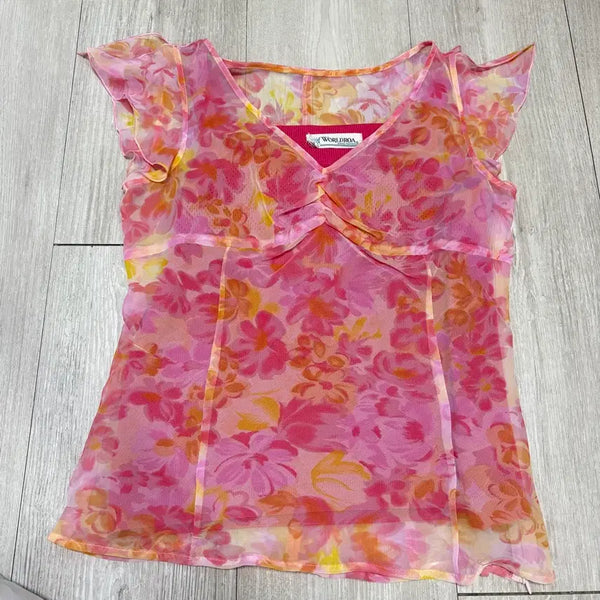 [BUNJANG] Gyaru Sleeveless Blouse Tank Top Set / 갸루 민소매 블라우스 나시 세트