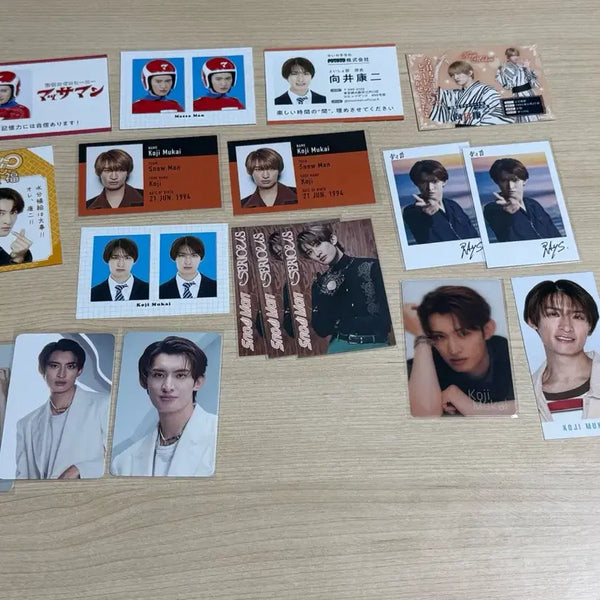 [BUNJANG] SnowMan Mukaichi Koji Bundle Set / SnowMan 스노만 무카이 코지 굿즈 처분