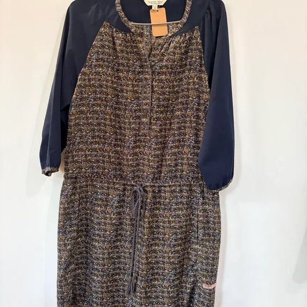 [BUNJANG] Thursday Island Navy Midi Dress / 써스데이아일랜드 원피스 네이비