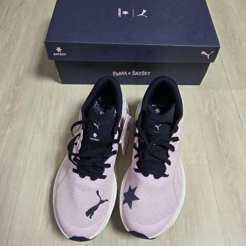[BUNJANG] Puma Deviate Nitro 3 "SaySky" Pink Running Shoes (265mm) / 푸마 디비에이트 나이트로 3 세이스카이 265 핑크 런닝화
