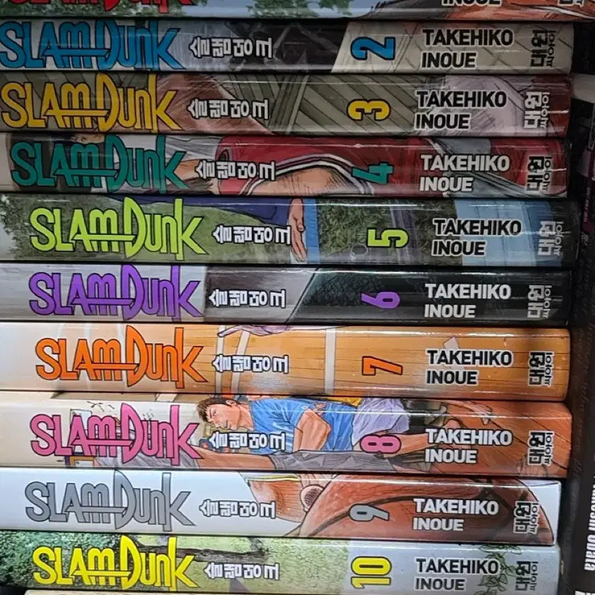 [BUNJANG] Slam Dunk Manga Volume 1-10 Bundle / 슬램덩크 만화책 1~10권