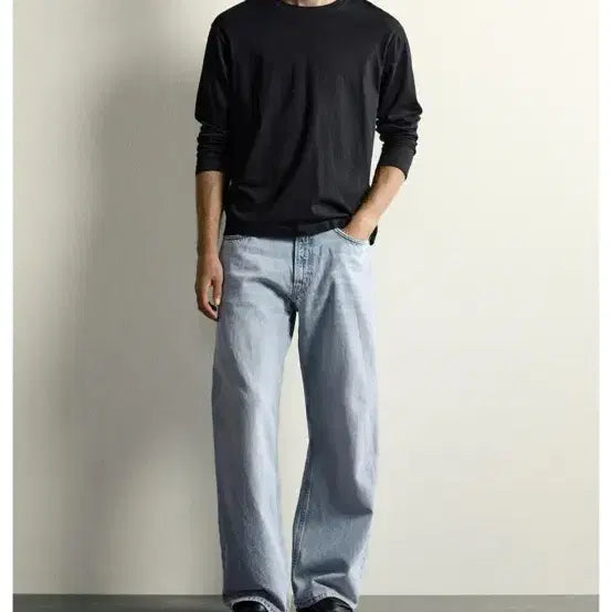 [BUNJANG] Zara Relaxed Fit Wide Leg Jeans / 자라 바지
