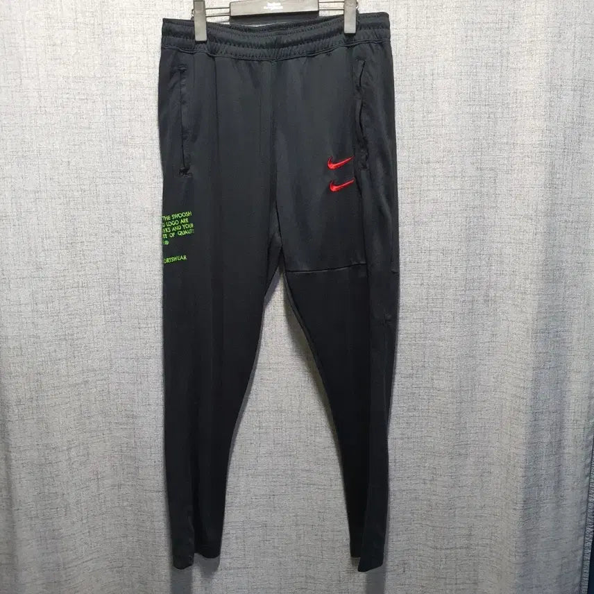 [BUNJANG] Nike Double Swoosh Poly Knit Training Pants XL / 나이키 더블스우시 폴리니트 트레이닝 팬츠 XL