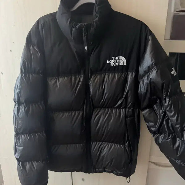 [BUNJANG] The North Face White Label Nuptse Glossy Black XL (105) / 노스페이스 화이트라벨 눕시 유광블랙 XL(105)