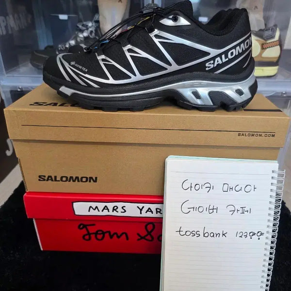 [BUNJANG] Salomon XT-6 GTX Gore-Tex Black Silver / [265] 살로몬 XT-6 GTX 고어텍스 블랙 실버