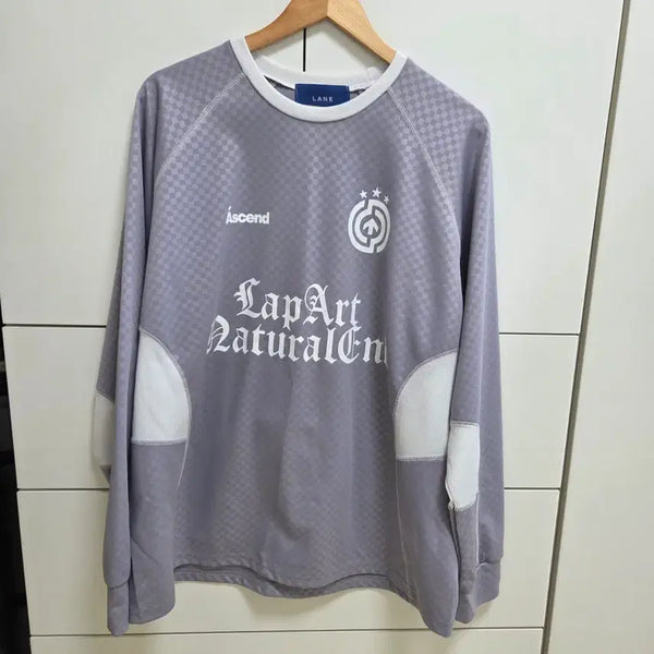 [BUNJANG] Jersey Long Sleeve - Grey (One Size) / (실착1회) 저지 롱슬리브 그레이 프리사이즈