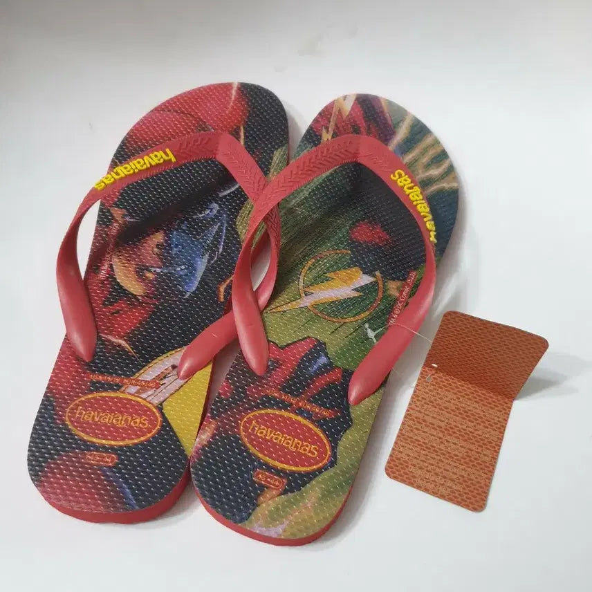 [BUNJANG] Havaianas x The Flash Flip Flops / 하바이아나스 x THE FLASH 플립플랍.