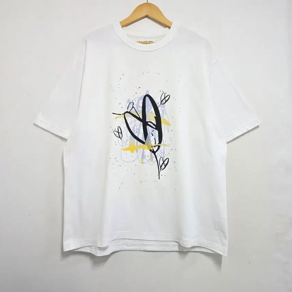 [BUNJANG] Suastudio X Sui Happy Ending Short Sleeve T-Shirt White / XL) 수아스튜디오 X 스이 해피엔딩 반팔 티셔츠 화이트