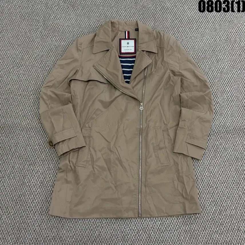 [BUNJANG] Tommy Hilfiger Trench Coat Beige M / 타미힐피거 트렌치코트 베이지 m