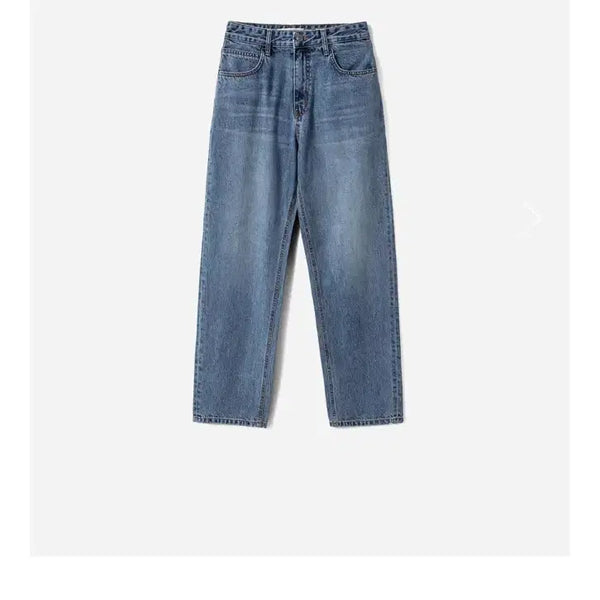 [BUNJANG] FYEO Abel Tapered Denim - Mid Blue (Size 36) / [새상품] FYEO(for your eyes only) - 아벨 테이퍼드 데님