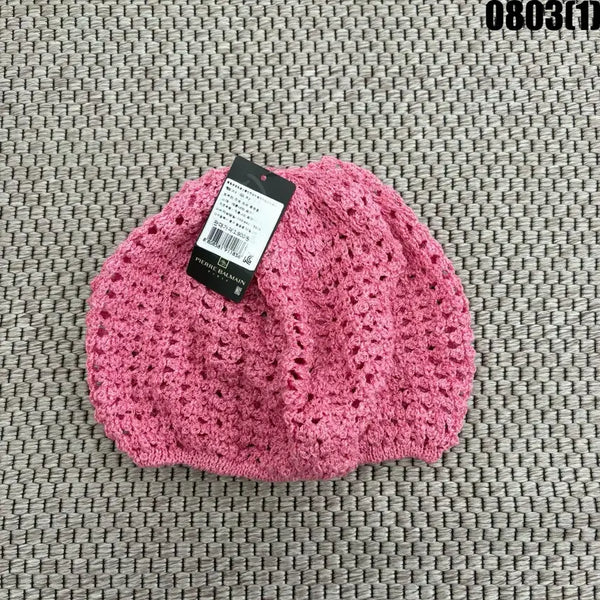 [BUNJANG] Pierre Balmain Pink Knit Beret / 피에르 발망 핑크 니트 베레모