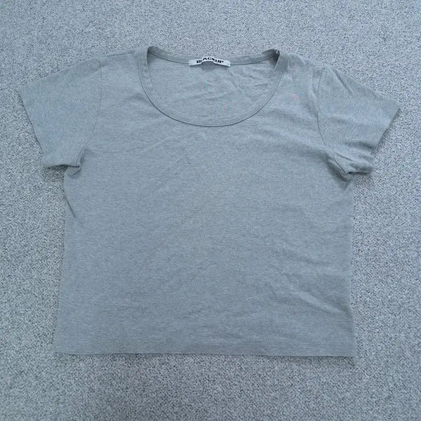 [BUNJANG] Black Up Short Sleeve T-shirt 0727B19 / 블랙업 반팔 티 | 0727B19