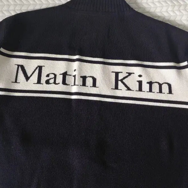 [BUNJANG] Matinkim Knit Zip-Up Cardigan / 마뗑킴 니트집업가디건