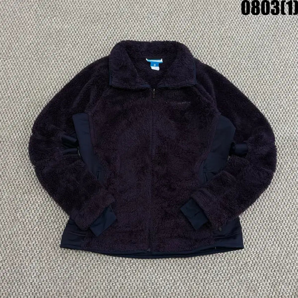 [BUNJANG] Columbia Fleece Zip-Up Jacket Purple L / 컬럼비아 플리스 집업 자켓 퍼플 L