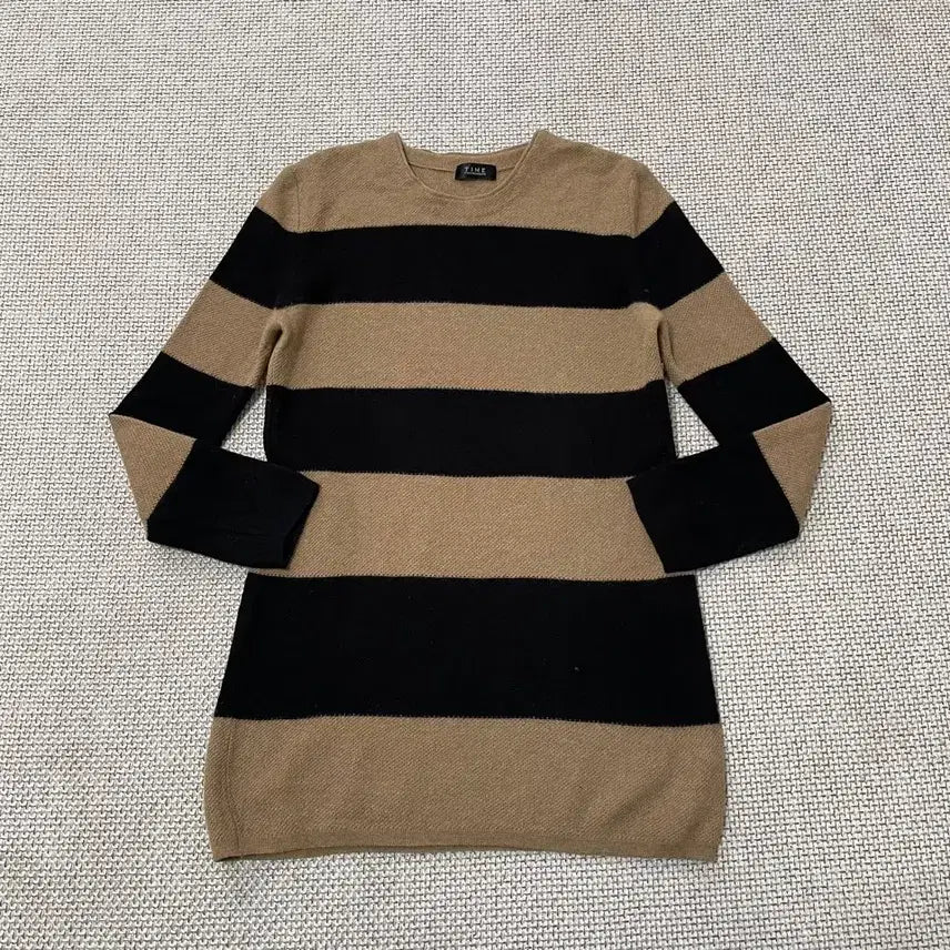 [BUNJANG] S Time Women's Round Neck Long Sleeve Knit Top / S 타임 여성 라운드 니트 긴팔 B.6129