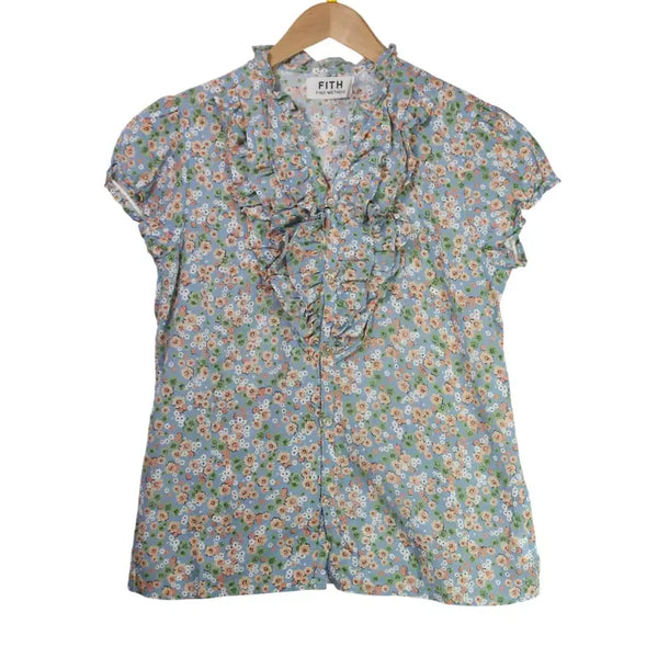 [BUNJANG] FITH Floral Print Blouse / (새상품) FITH 잔꽃무늬 블라우스 [26080316]