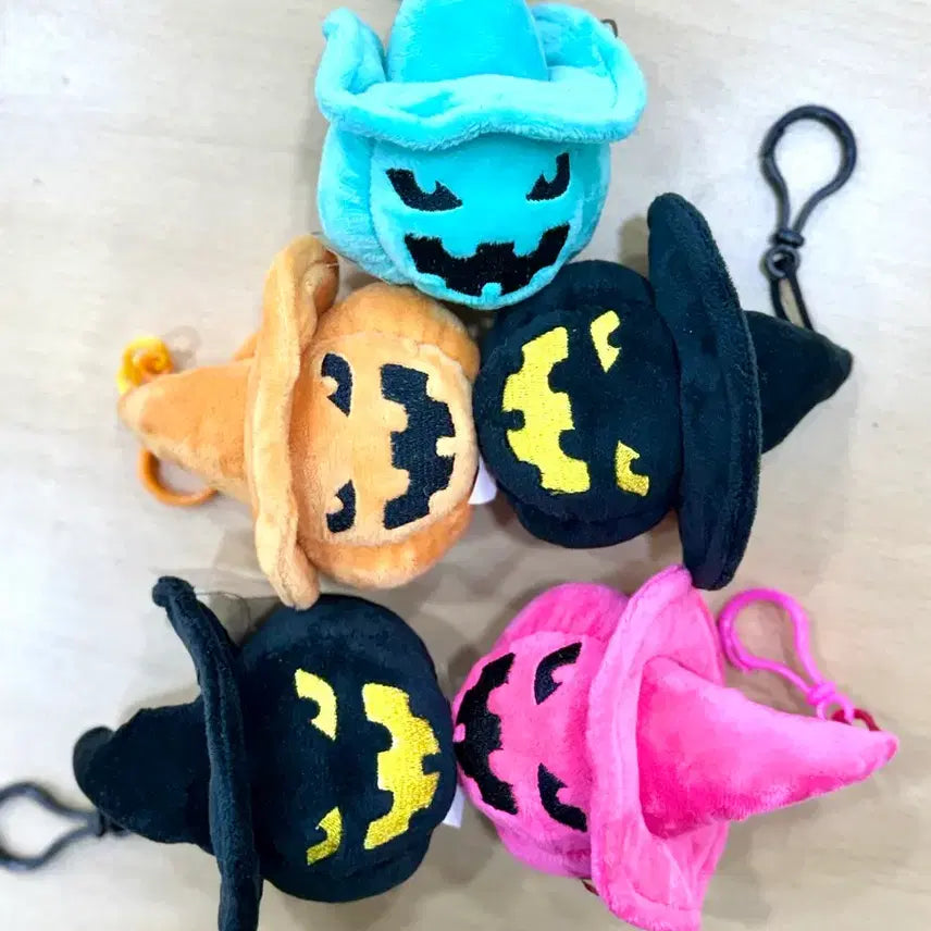 [BUNJANG] Halloween Pumpkin Keyring Set / pumkin keyring할로윈 호박 키링인형뽑기 열쇠가방고리 일괄 처분