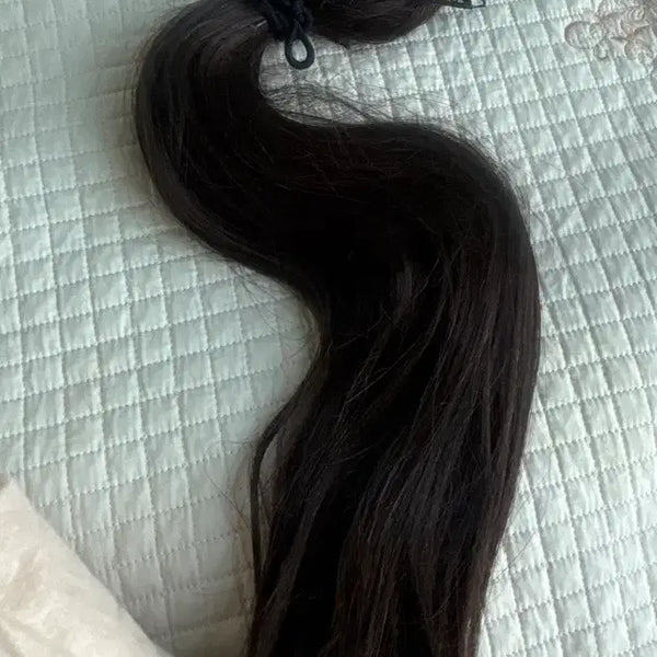 [BUNJANG] Make U Hair 18-inch Clip-in Hair Extensions / 18인치 붙임머리 팔아요 숱 두번 했엉ㅅ