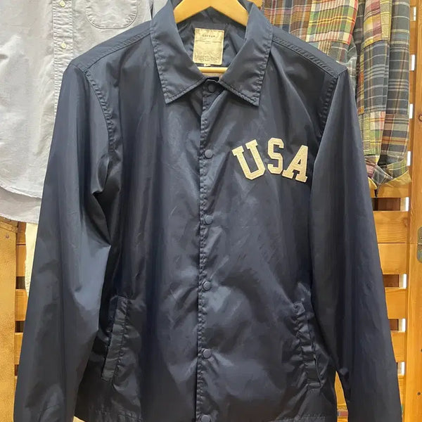[BUNJANG] COTTON Vintage Quilting Padding Jacket Navy L / 코튼 (COTTON / Cotton Basic)