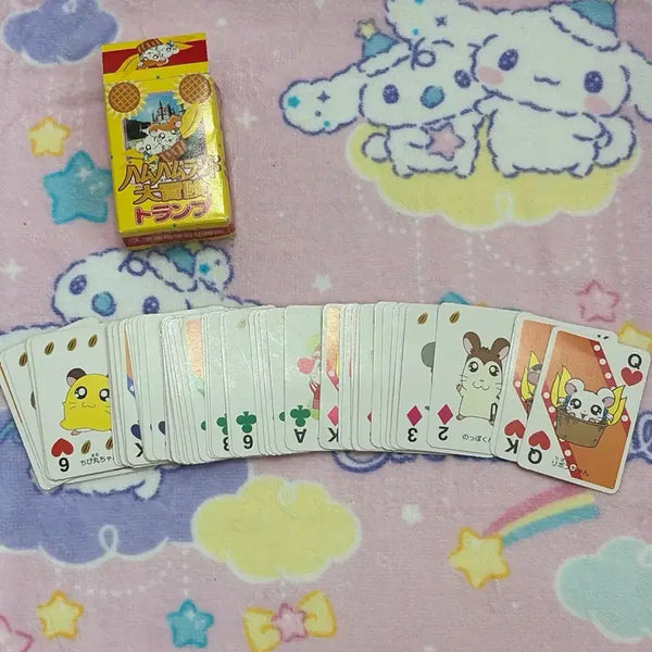 [BUNJANG] Hamtaro Classic Trump Cards / [고전] 방가방가 햄토리 트럼프