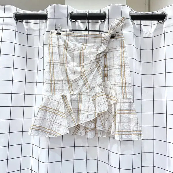 [BUNJANG] Veronica Beard Ruffle Skirt / 베로니카비어드 러플 스커트