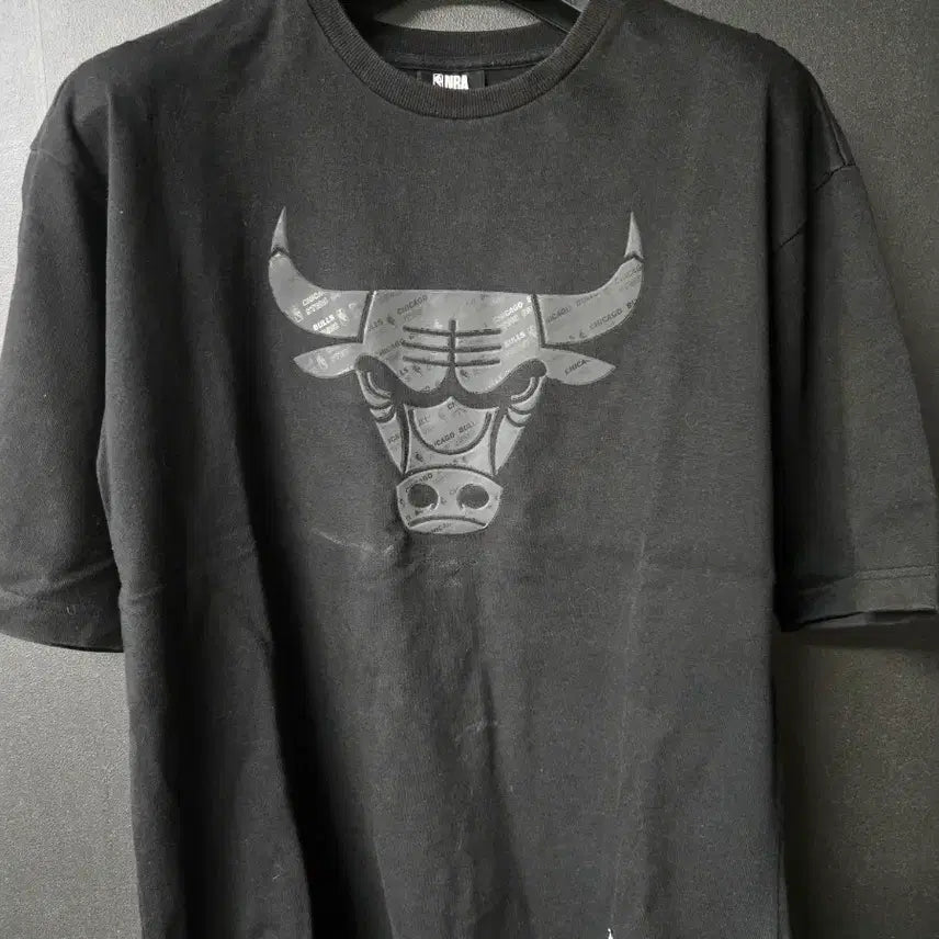 [BUNJANG] NBA Chicago Bulls Short Sleeve T-Shirt Black / NBA 시카고 불스 반팔 티셔츠 블랙