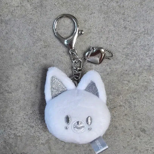 [BUNJANG] Stray Kids I.N SKZOO Foxy 9 Concert Fanz Silver Keyring / 스트레이키즈 아이엔 스키주 폭시니 엠디 콘서트 팬즈 실버 키링